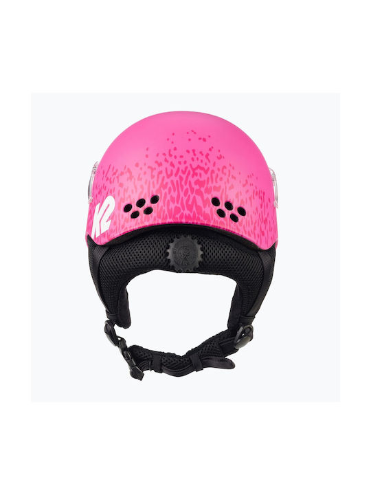 K2 Illusion Kinder Ski & Snowboard Helm in Rosa Farbe
