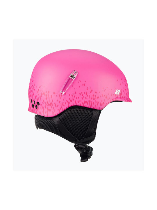 K2 Illusion Kinder Ski & Snowboard Helm in Rosa Farbe