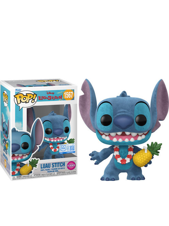 Funko Pop! Flocked Disney: Lilo & Stitch - Luau 1567 Special Edition