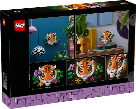 LEGO Art The Fauna Collection - Тигър за 18+ Години 744 Бройки