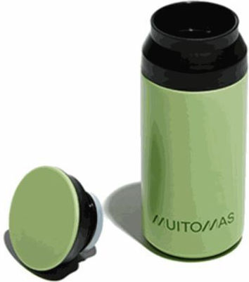 Muitomas Stainless Steel Thermos Bottle 350ml Green