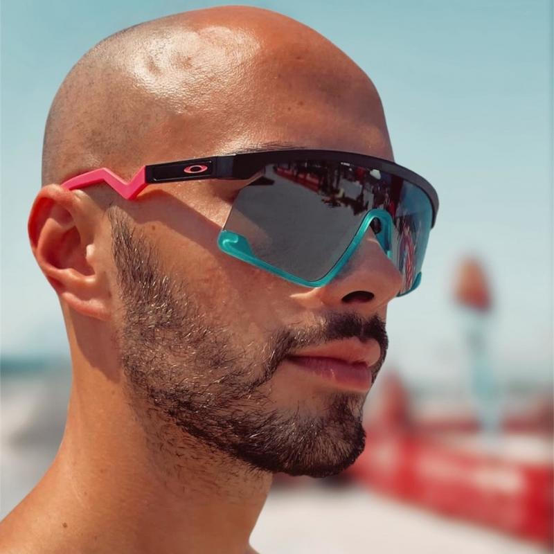 OAKLEY　LINK　Matte Abyss　55-17 Ochelari de soare Oakley Bxtr Matte Abyss Prizm Black | Skroutz