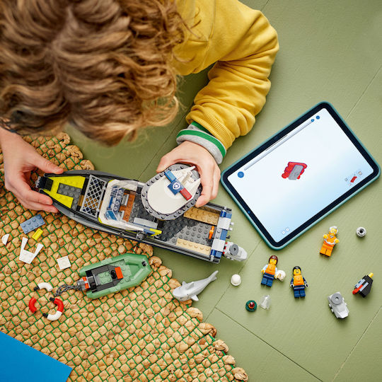 LEGO Lego City Polizei Boot Verfolgung für 6+ Jahre 264 Stück