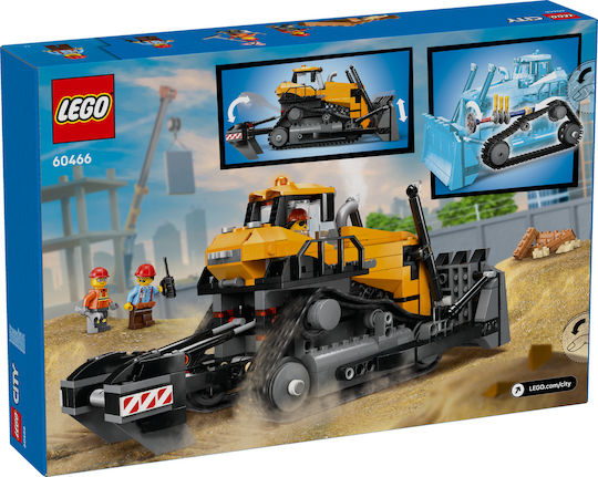 LEGO City Жълт Булдозер за 8+ Години 682 Бройки