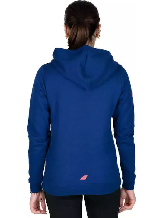 Babolat Sweatshirt Blue with Hood