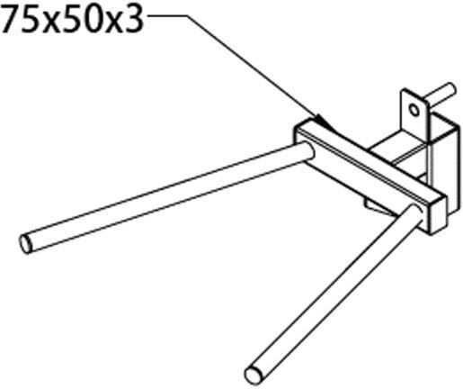 X-FIT Dipping Handle 1pcs