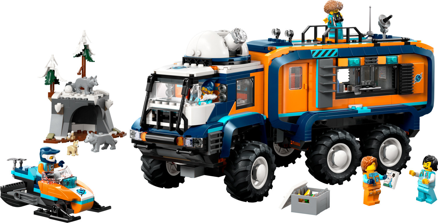 LEGO City Arctic Explorer Science Lab Truck pentru 8+ ani Ani