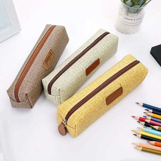 Starrydrip Pencil Case Brown