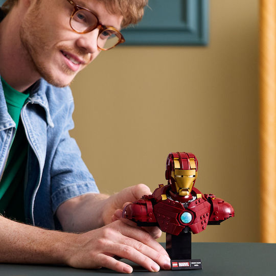 LEGO Marvel Iron Man MK4 Bust for 18+ Years 436 Pieces
