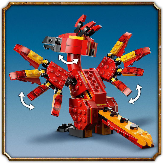 LEGO Harry Potter Fawkes Dumbledore's Phoenix for Ages 8+ 299 Pieces