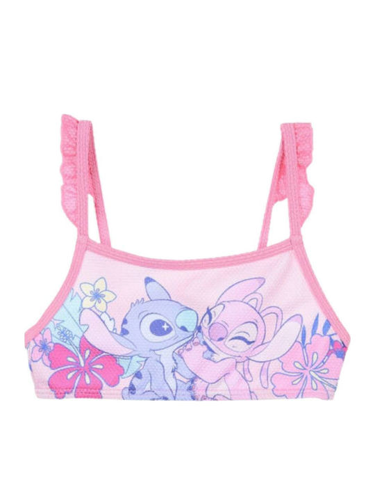 Disney Lilo Stitch Детски Бански Бикини Розов