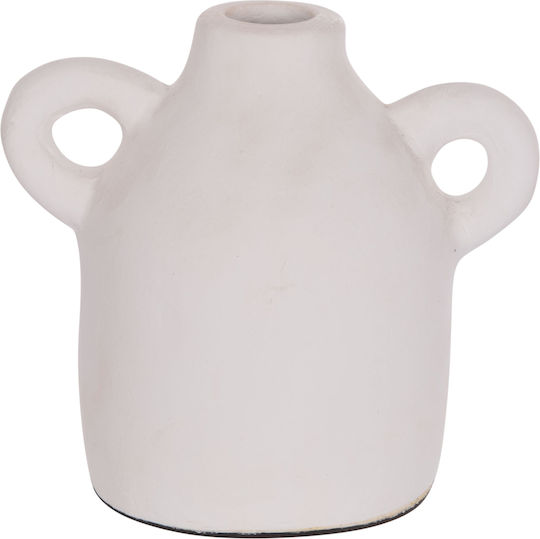 HomeMarkt Διακοσμητικό Βάζο Keramik Clayvon Orange 5x5x19cm 1Stück