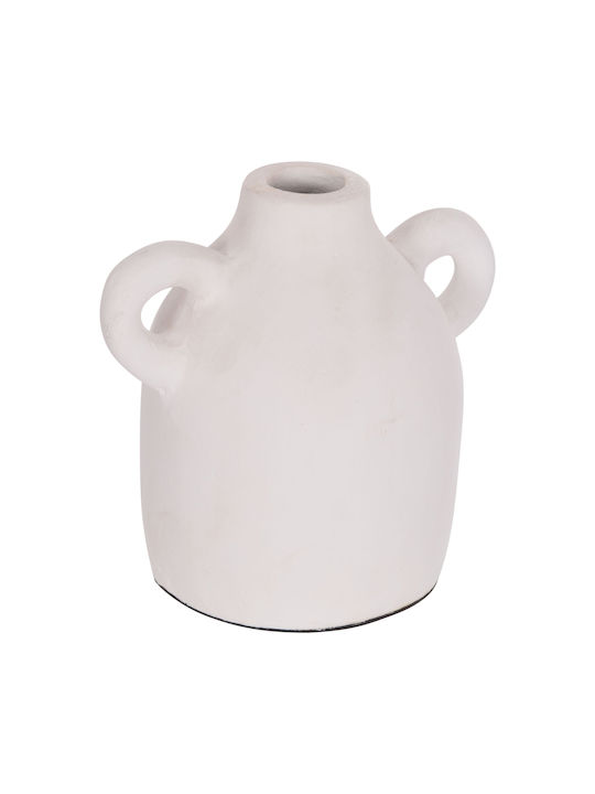 HomeMarkt Decorative Vase Clayvon Orange 5x5x19cm