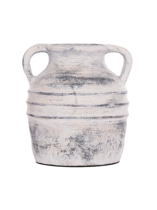 HomeMarkt Decorative Vase Vermo Gray 21x21x22cm