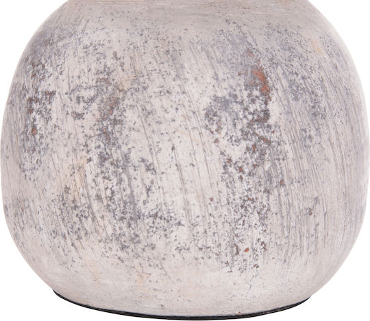 HomeMarkt Decorative Vase Vermo Gray 18x18x19cm