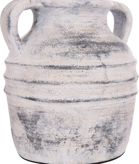 HomeMarkt Decorative Vase Vermo Gray 21x21x22cm