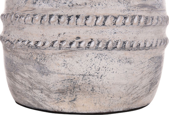 HomeMarkt Decorative Vase Vermo Gray 21x21x25cm