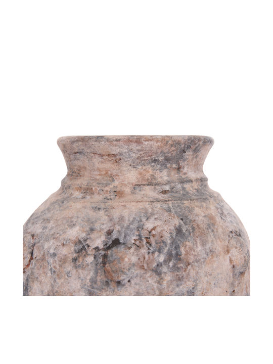 HomeMarkt Decorative Vase Vermo Gray 17x17x19cm