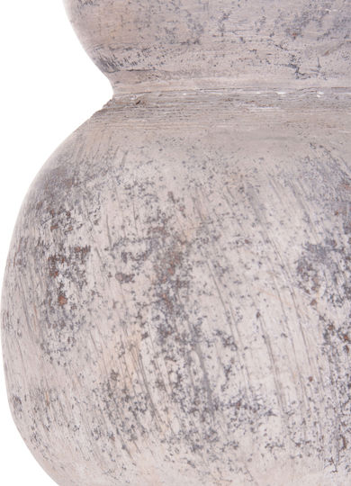 HomeMarkt Decorative Vase Vermo Gray 18x18x19cm