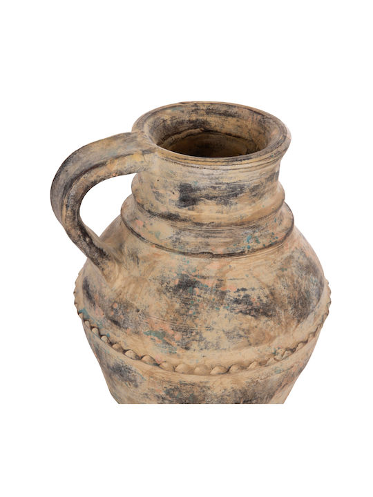 HomeMarkt Decorative Vase Vermo Beige 20x20x20cm