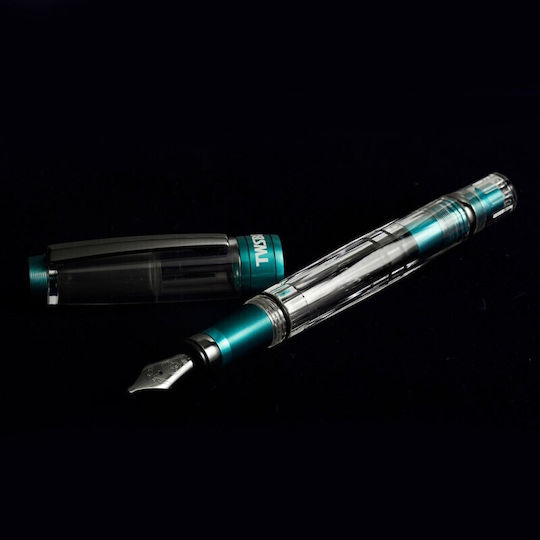 Twsbi Diamond Πένα Καλλιγραφίας Medium με Μπλε Μελάνι