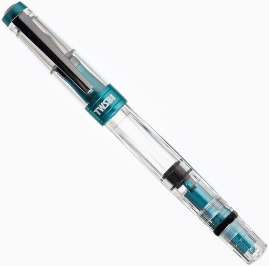 Twsbi Diamond Πένα Καλλιγραφίας Medium με Μπλε Μελάνι