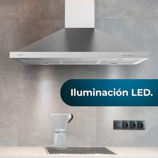 Cecotec Bolero Каминен аспиратор Рециркулация 90см Inox