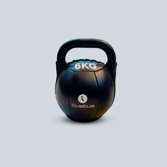 Sveltus Soft Kettlebell Pu Black 6kgs