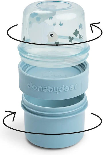 Done by Deer Plastic Kids' Food Container 0.15lt Blue