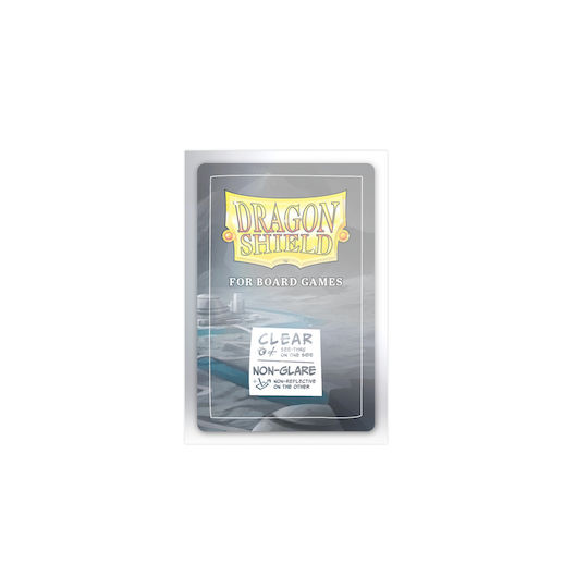 Dragon Shield Clear/non-glare Card Sleeves Mini European Size 70τμχ Διάφανες