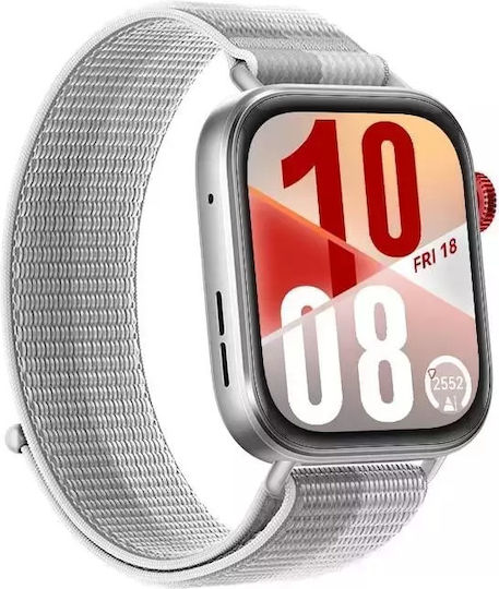 Huawei Watch Fit 4 43mm Waterproof With Heart Rate Monitor Silver