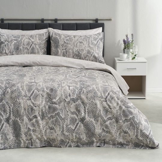Charalambidis Tagesdecken Super-King Grau 220x240cm