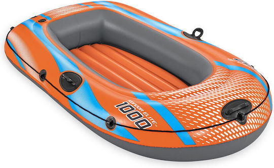 Bestway Kondor Elite 1000 Inflatable Boat for 1 Adult Orange 162x96cm