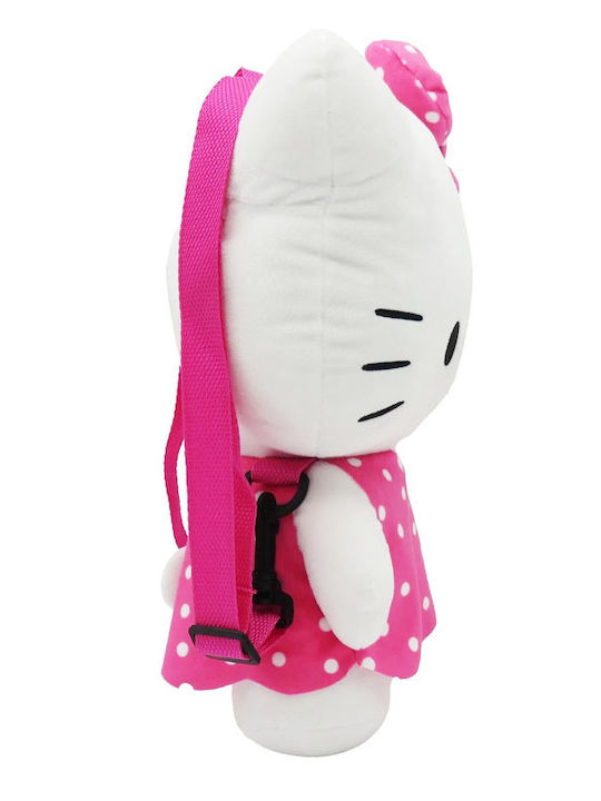 Cerda Hello Kitty Παιδική Τσάντα Πλάτης Λευκή 35x25x14εκ. Cerda Hello Kitty Παιδική Τσάντα Πλάτης Λευκή 35x25x14εκ.