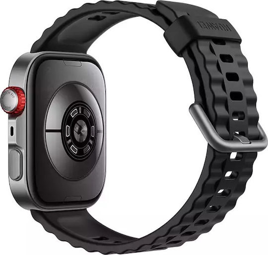 Huawei Watch Fit 4 Pro Aluminium 45mm Αδιάβροχο με Παλμογράφο (Μαύρο)