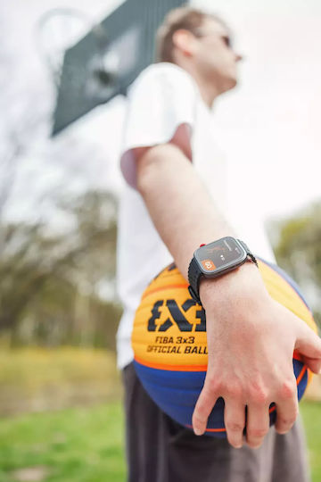 Huawei Watch Fit 4 Pro Aluminium 45mm Αδιάβροχο με Παλμογράφο (Μαύρο)
