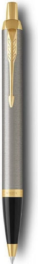 Parker Im Core Bürstenmetall Gt Set Füllfederhalter Kugelschreiber 3501179756271 Federn Mittel