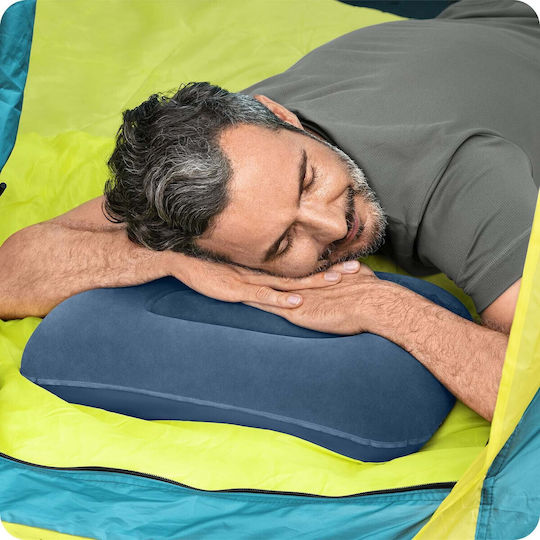 Bestway Inflatable Camping Pillow Blue 42x26cm