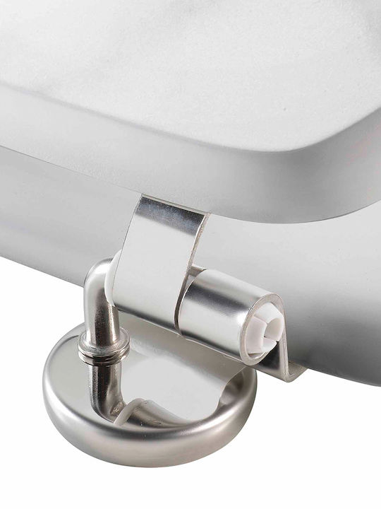 Toilettenbrille Marmor Weiß