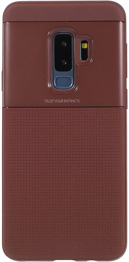 iPaky Back Cover Σιλικόνης Καφέ (Galaxy S9)