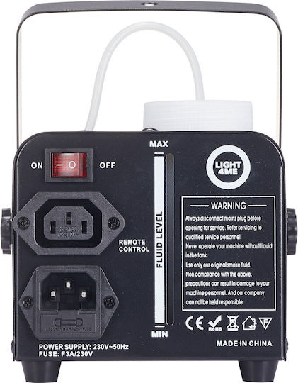 Light4me Fog Machine 500W Wireless / Wired Remote