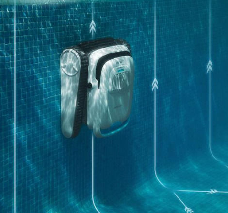 Cecotec Conga Pooldroid 2000 Floormaster Ασύρματη Σκούπα Ρομπότ Πυθμένα / Τοιχωμάτων για Πισίνες 100m² με Φίλτρο 4lt