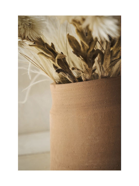 Gofis Home Decorative Vase Orange 12x12x15cm