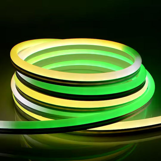 Αδιάβροχη Led Ταινία Neon Cob Flex Rgbw 5v Usb 10m Ip67 Τηλεχειριστήριο Σύνδεση Εφαρμογή Κινητού Rixme Rgb-ic-10m