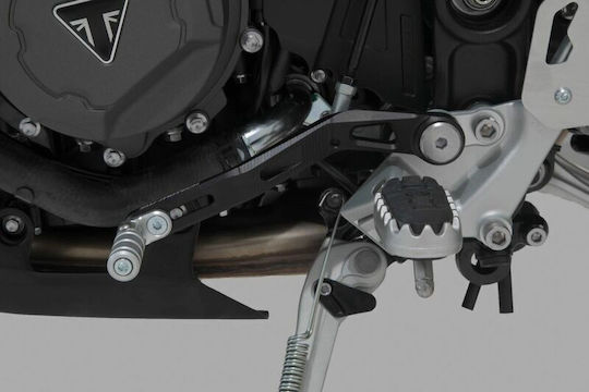Sw-motech Schalthebel Fsc.11.953.10002 Schwarz-Silber