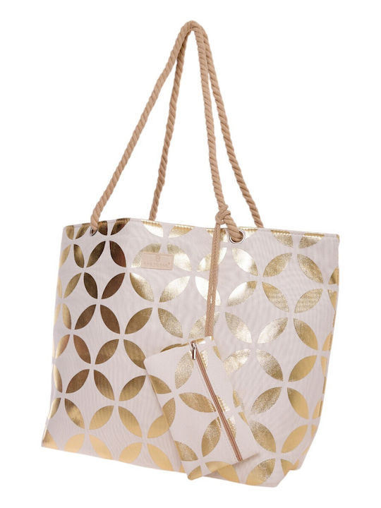 Bag to Bag Πλαστική Τσάντα Θαλάσσης Χρυσή Bag to Bag Πλαστική Τσάντα Θαλάσσης Χρυσή