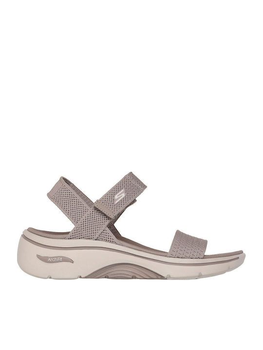 Go Walk Arch Fit Sandale Casual Damă Maro