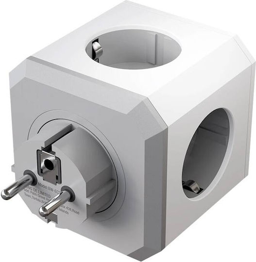 BlitzWolf PowerCube με 2 USB-A, USB-C και Διακόπτη