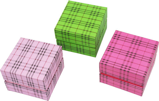 Cutii de hârtie pentru favoruri 4 culori Dimensiune 8x8x6cm Set de 12 bucăți 32-6679