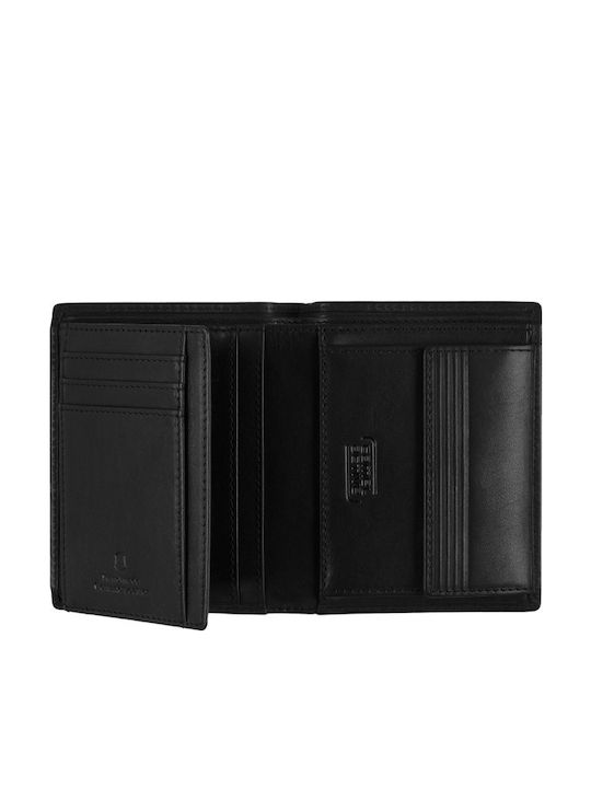 Cliff Ανδρικό Πορτοφόλι με RFID Μαύρο